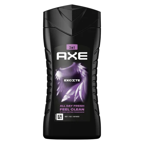 Гель для душу AXE Excite Intense Attraction з запахом кокосу та чорного перцю 250мл