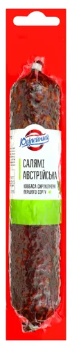Ковбаса Салямі Австрійська Ювілейний с/к в/у 0.25кг
