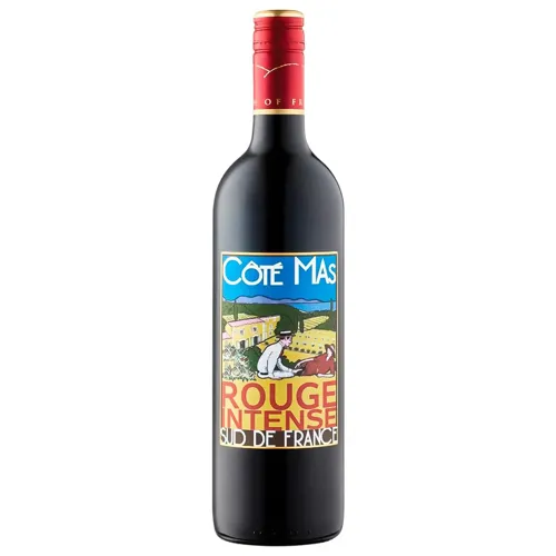 Вино Cote Mas Rouge Intense червоне сухе 13,5% 0,75л