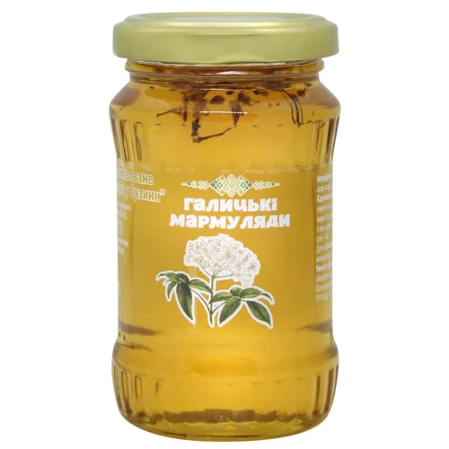 Варення Галицькі Мармуляди з цвіту бузини 180мл