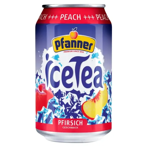 Чай холодний Pfanner персик 0,33л