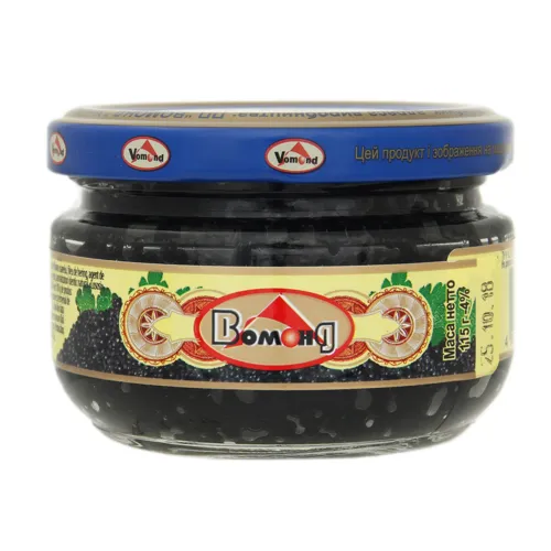 Ікра білкова зерниста чорна Вомонд с/б 115г