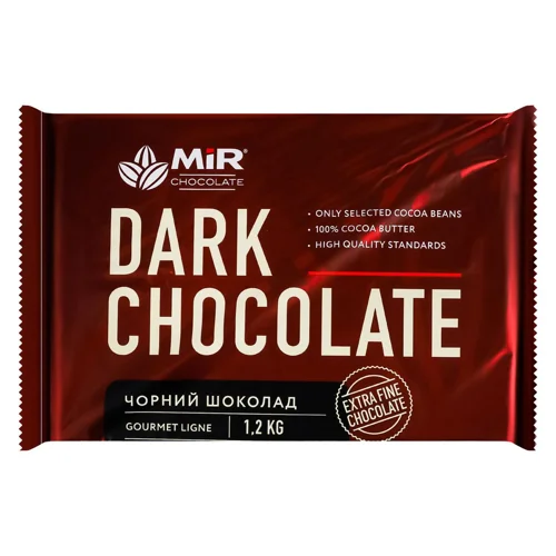 Шоколад чорний Mir 58% 1,2кг