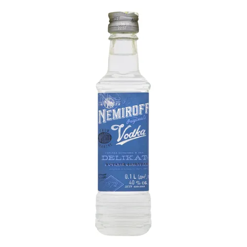 Горілка 0.1л 40% особлива м'яка Delikat Nemiroff пл