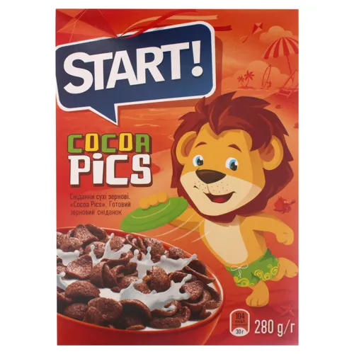 Сніданки сухі зернові Cocoa Pics Start к/у 280г