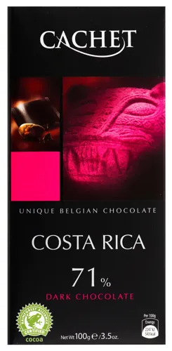 Шоколад CACHET темний 71% какао Коста Ріка