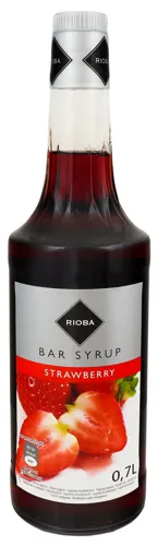 Сироп Strawberry Rioba з пластикової пляшки 0.7л
