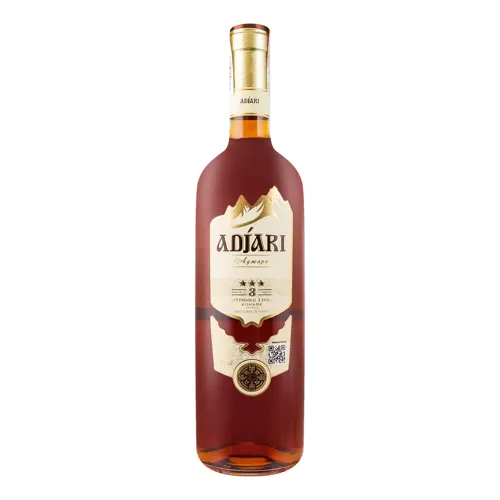 Коньяк 1л 40% 3 зірки Adjari пл