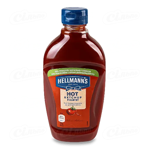 Кетчуп Hellmann’s Гострий 470г