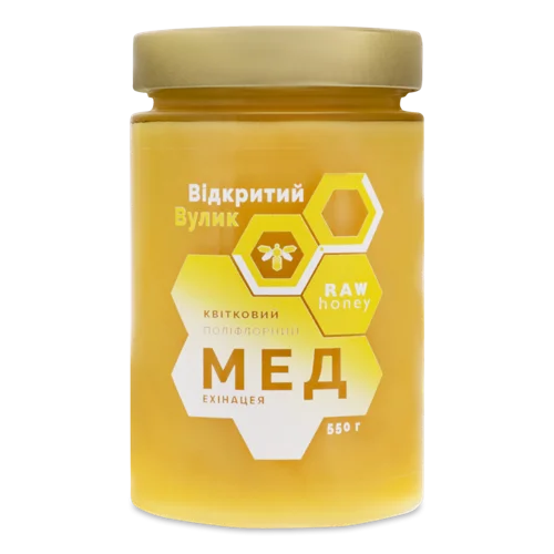 Мед Квітковий Ехінацея, С/Б 550г