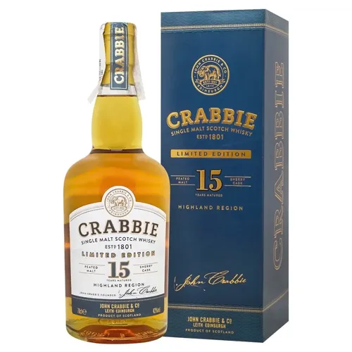Віскі Crabbie 15 років 43% 0,7л