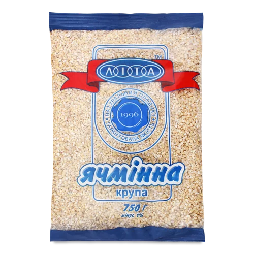 Крупа Ячмінна Вищого Ґатунку, м/у 750г