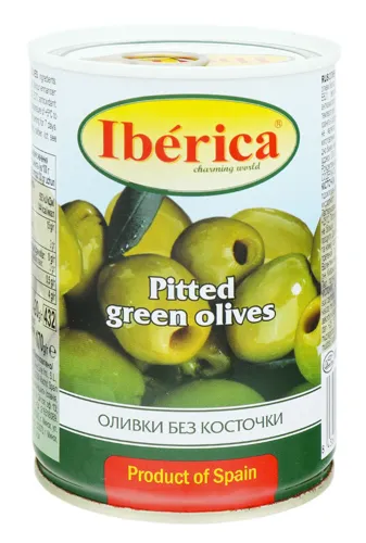 Оливки без кісточки Iberica з/б 420г