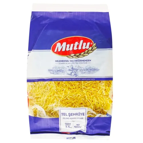 Макарони Mutlu Вермішель 500г