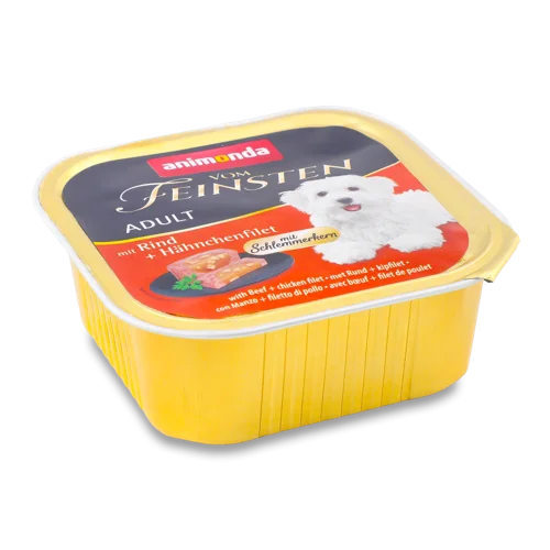Корм Для Собак Паштет З Яловичиною Та Курячим Філе В/ґ 150г