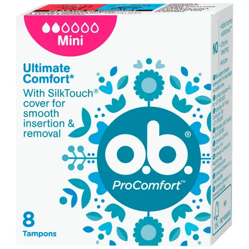 Тампони O.B.® ProComfort міні 8шт