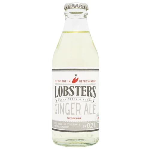 Напій газований Lobsters Ginger Ale 200мл