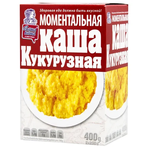 Каша кукурудзяна Ваша Каша швидкого приготування 400г