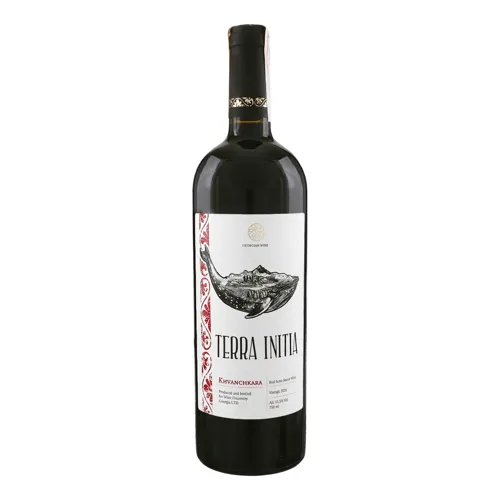 Вино 0.75л 11.5% червоне напівсолодке Khvanchkara Terra Initia