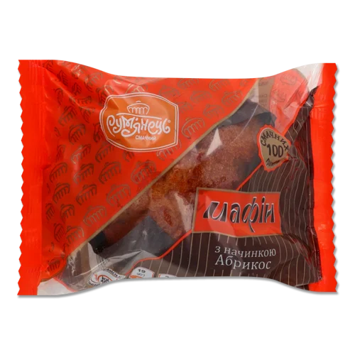 Мафін з Начинкою З Абрикосовим Смаком CaraMilk, В/ґ, 100г