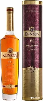Коньяк КЛИНКОВ VS в тубі, 0,35л