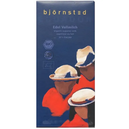 Шоколад Bjornsted органічний молочний 100г