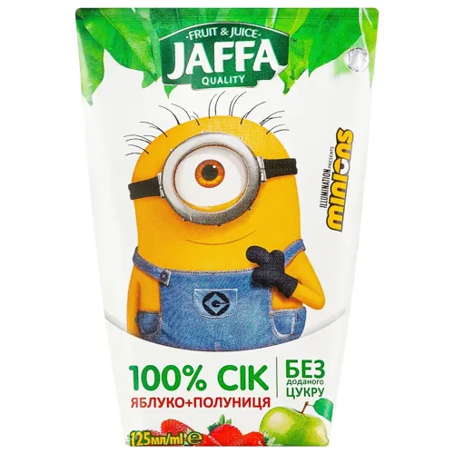Сік Jaffa Яблуко-полуниця 125мл