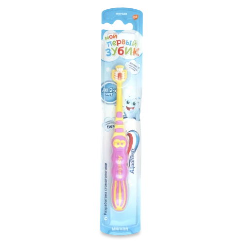 Зубна Щітка Для Дітей До 2 Років Мій Перший Зубик Aquafresh, 1шт