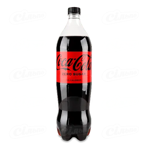 Напій Coca-Cola Zero безалкогольний сильногазований, 1,25л