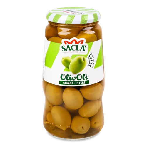 Оливки Зелені Цілі Вищого Ґатунку, з/б, 300г