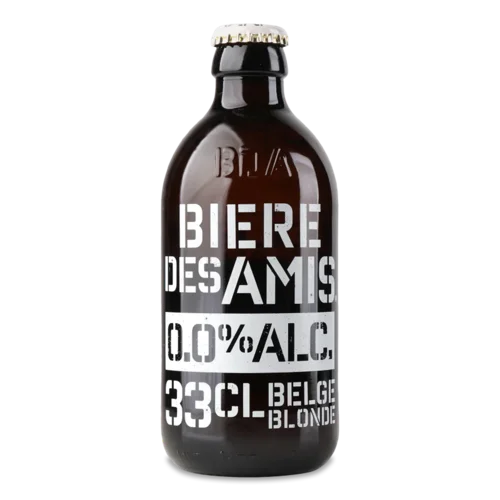 Пиво Biere des Amis світле безалкогольне