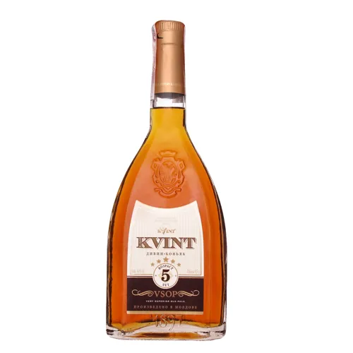 Коньяк 0.5л 40% 5 років VSOP Kvint пл