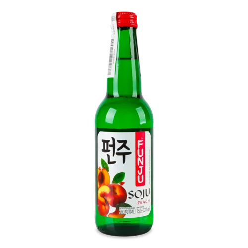 Напій Спиртний Персик Soju Funju, 350мл, 15%, пл, в/к