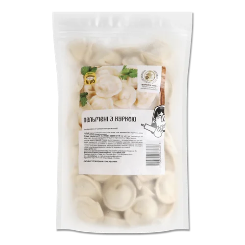 Пельмені З Куркою, Вищого Ґатунку, В/ґ, 800г