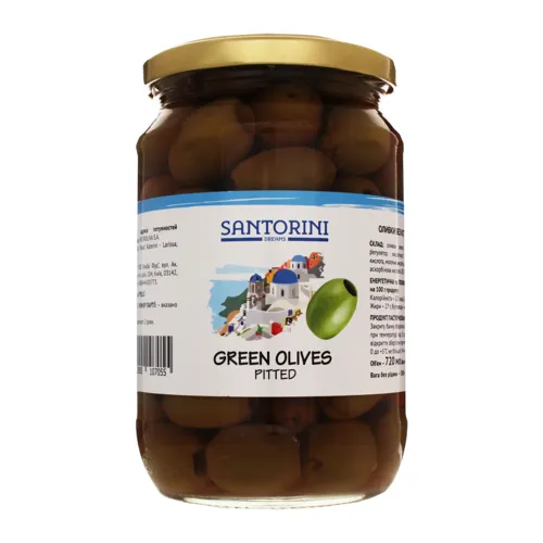 Оливки без кісточки Santorini Dream c/б 700г