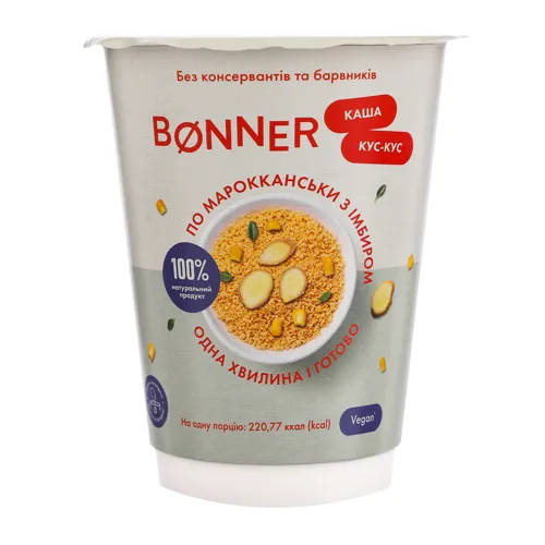 Каша кус-кус по марокканськи з імбиром Bonner 60г