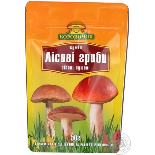 СУМІШ СУХИХ ЛІСОВИХ ГРИБІВ 50Г