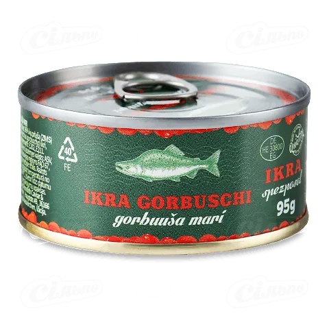 Ікра горбуші ikroff, 95г