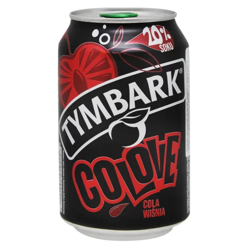 Напій газований Tymbark Colоve кола-черешня 0,33л
