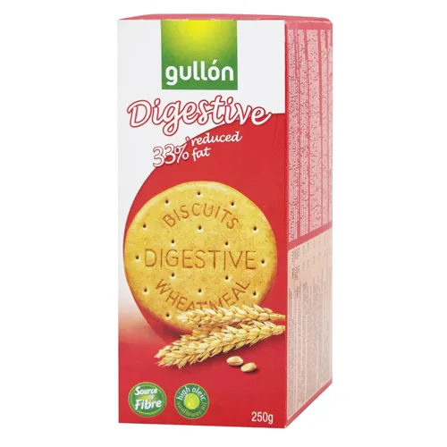 Печиво Gullon Digestive зі зниженим вмістом жиру 250г