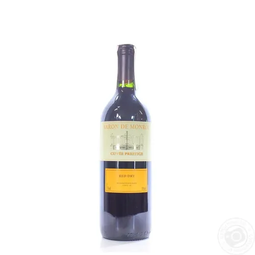 Вино Baron de Monroe червоне сухе 11% 0,75л