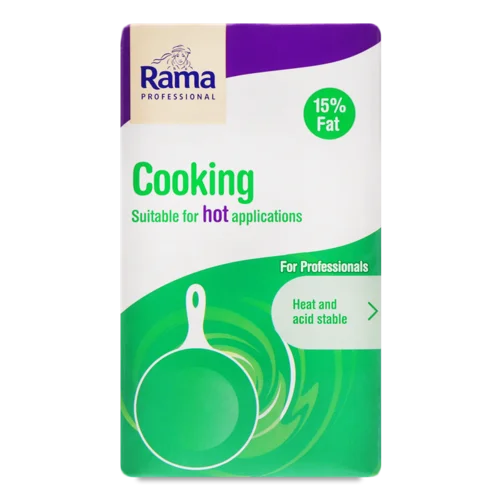 Крем Кулінарний 15% На Рослинних Оліях Rama, т/п 1л