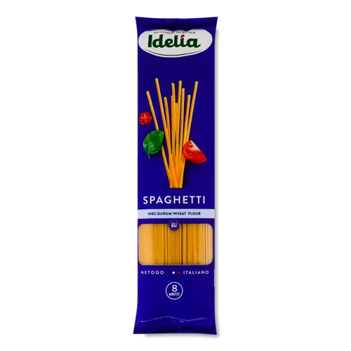 Вироби Макаронні Спагеті Idelia В/ґ 400г