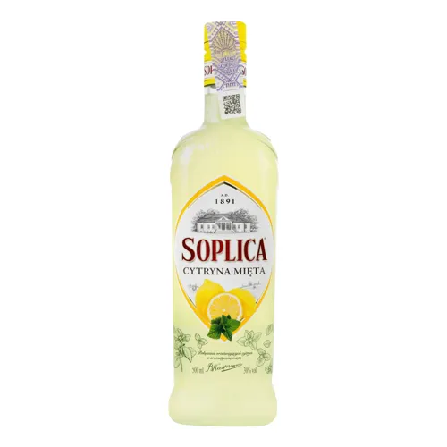 Настоянка 0.5л 28% Цитрина-М'ята Soplica пл