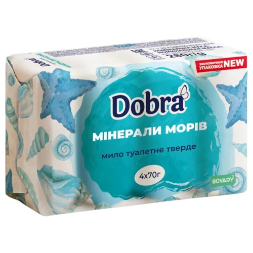 Мило тверде Bovary Dobra Мінерали морів 4шт*70г
