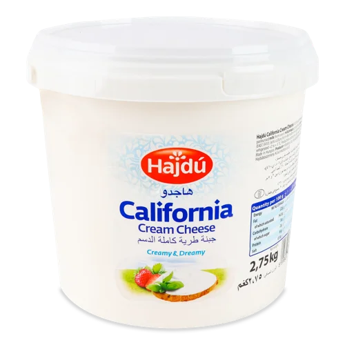 Крем-Сир 60% Вищого Ґатунку California Hajdu, кг