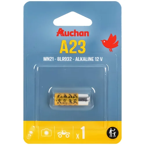 Батарейка Auchan Standart А23 1шт