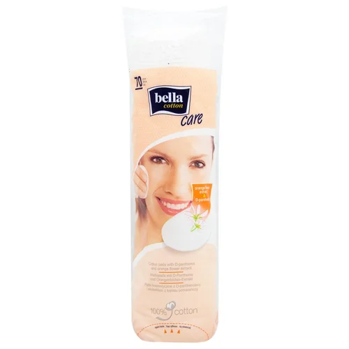 Диски ватні Bella Cotton Care з Д-пантенолом 70шт