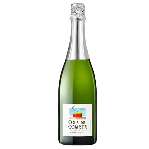 Вино ігристе Cola de Cometa біле полусухе 0.75л 10%