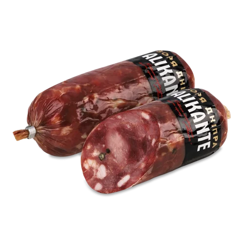 Ковбаса Напівкопчена Alikante Зоря Дніпра, кг